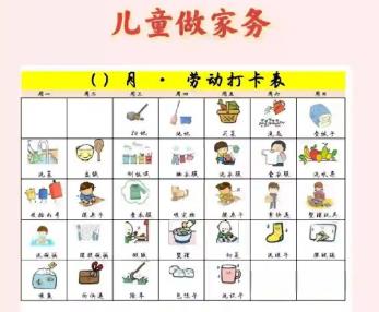曲靖儿童做家务年龄对照表